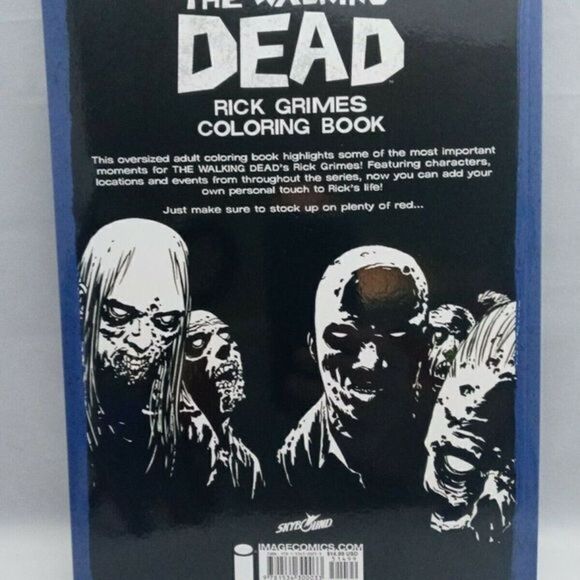 The Walking Dead:‎ Rick Grimes Adult Coloring Book - Picture 5 of 12